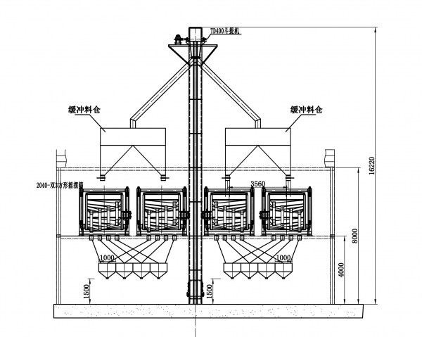 湖北50t石英砂生產(chǎn)線規(guī)劃設(shè)計(jì)